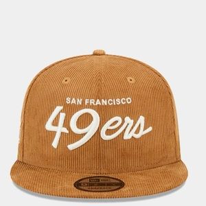 San Francisco 49ers new era cord snapback